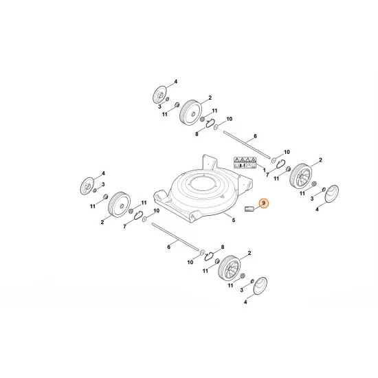 STIHL  Tabliczka znamionowa RM 2.0 R 6357 967 1810